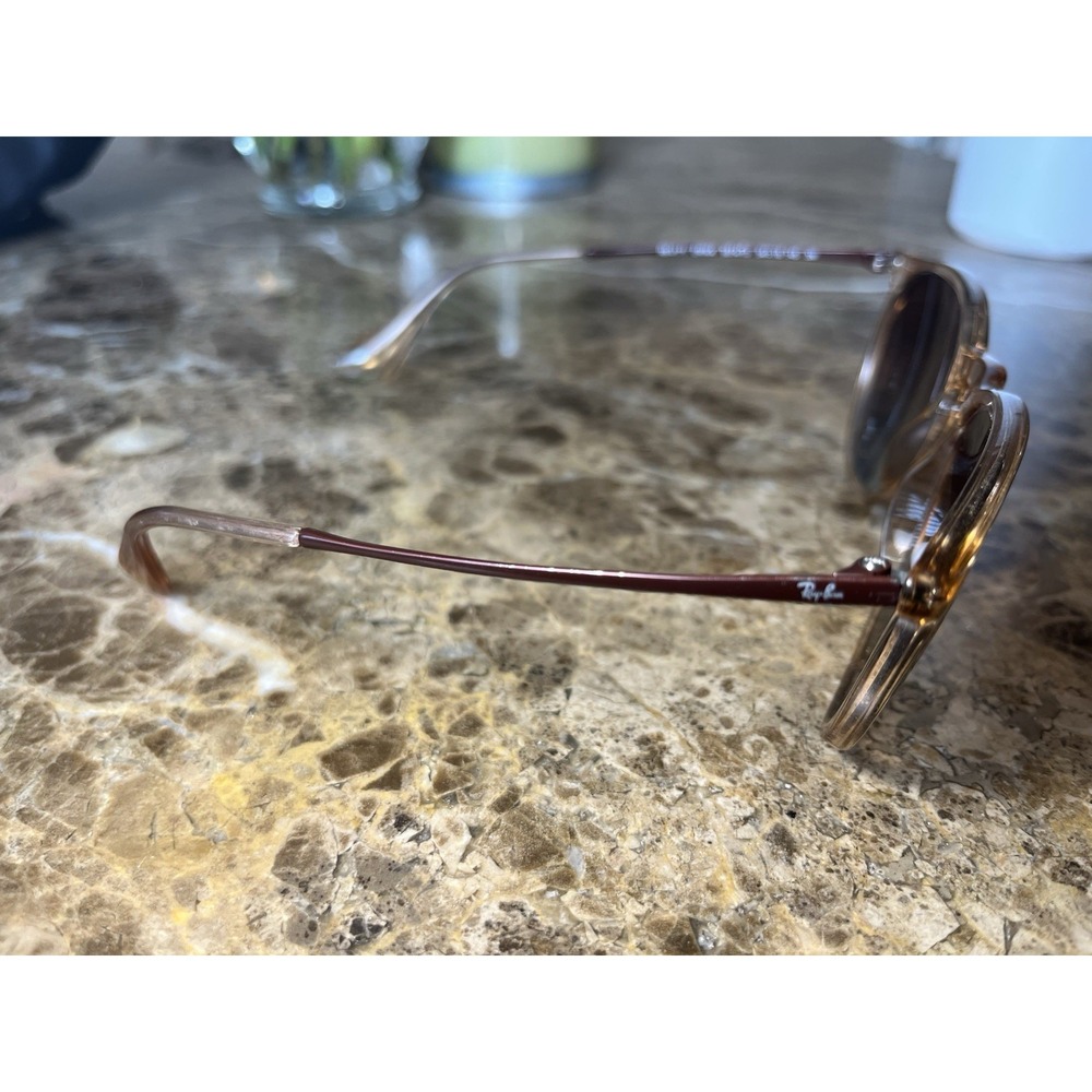 Ray-Ban Eyeglasses Frames RB4171 ERIKA 6514/13 Brown 54-18-145 *NEEDS NEW LENS* - Picture 2 of 5